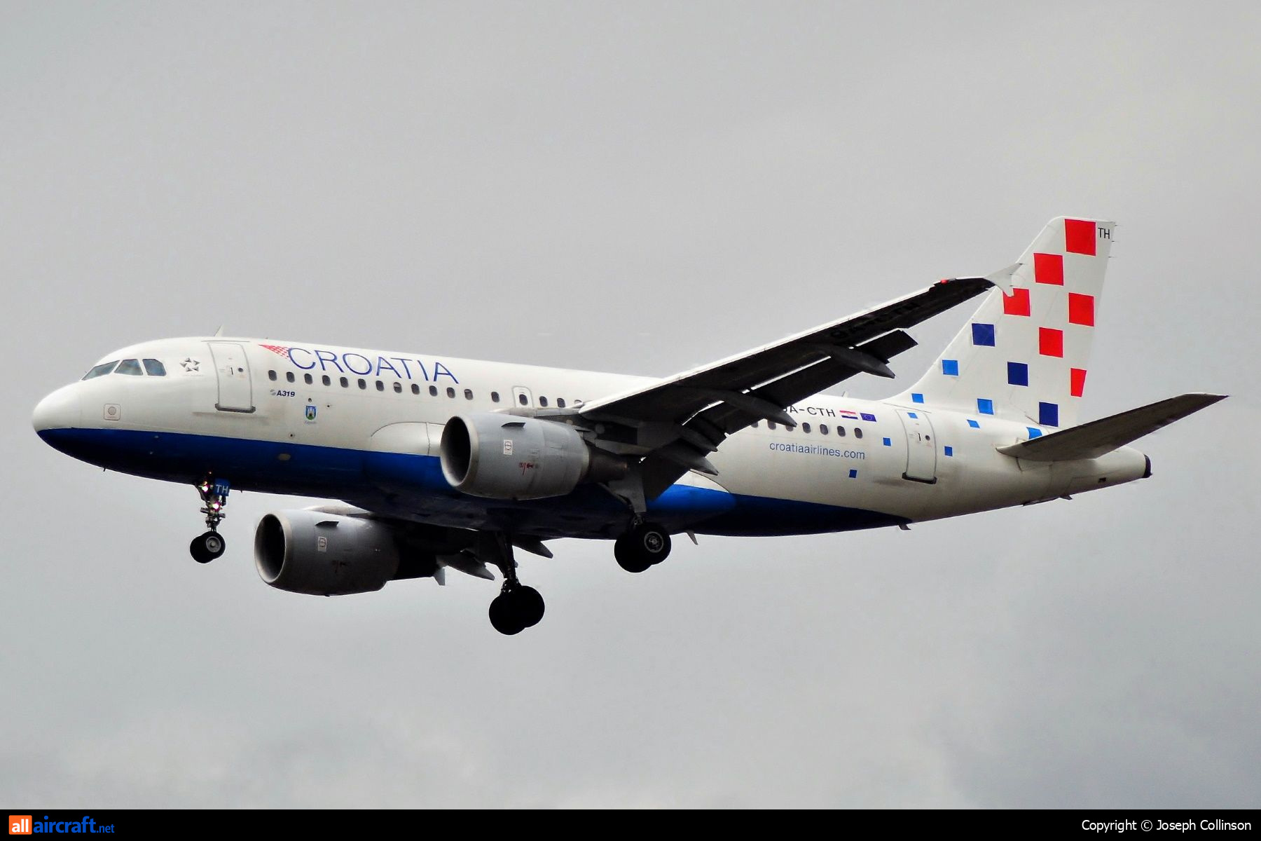 9A-CTH · Airbus A319-112 · (LHR / EGLL)