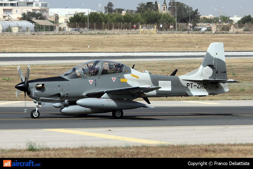 PT-ZHO · Embraer EMB-314 Super Tucano · (MLA / LMML)