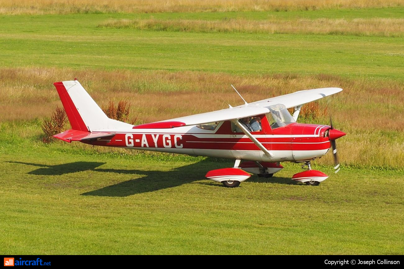 G-AYGC · Reims-Cessna F150K · (EGCB)