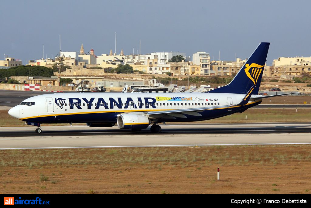 9H-QCF · Boeing 737-8AS(WL) · (MLA / LMML)