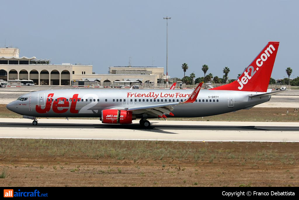 G-DRTY · Boeing 737-8AS(WL) · (MLA / LMML)