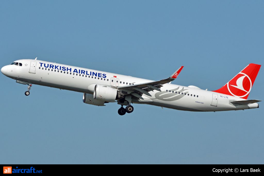 TC-LTE · Airbus A321-271NX · (CPH / EKCH)