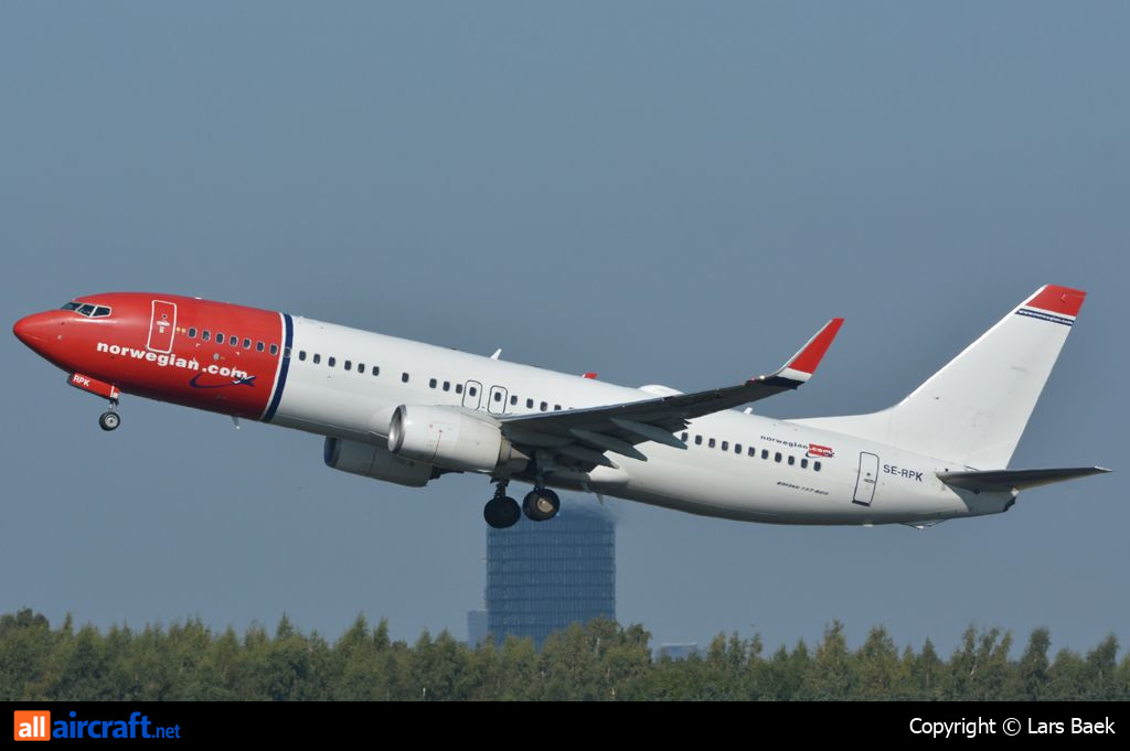 SE-RPK · Boeing 737-8JP(WL) · CPH / EKCH