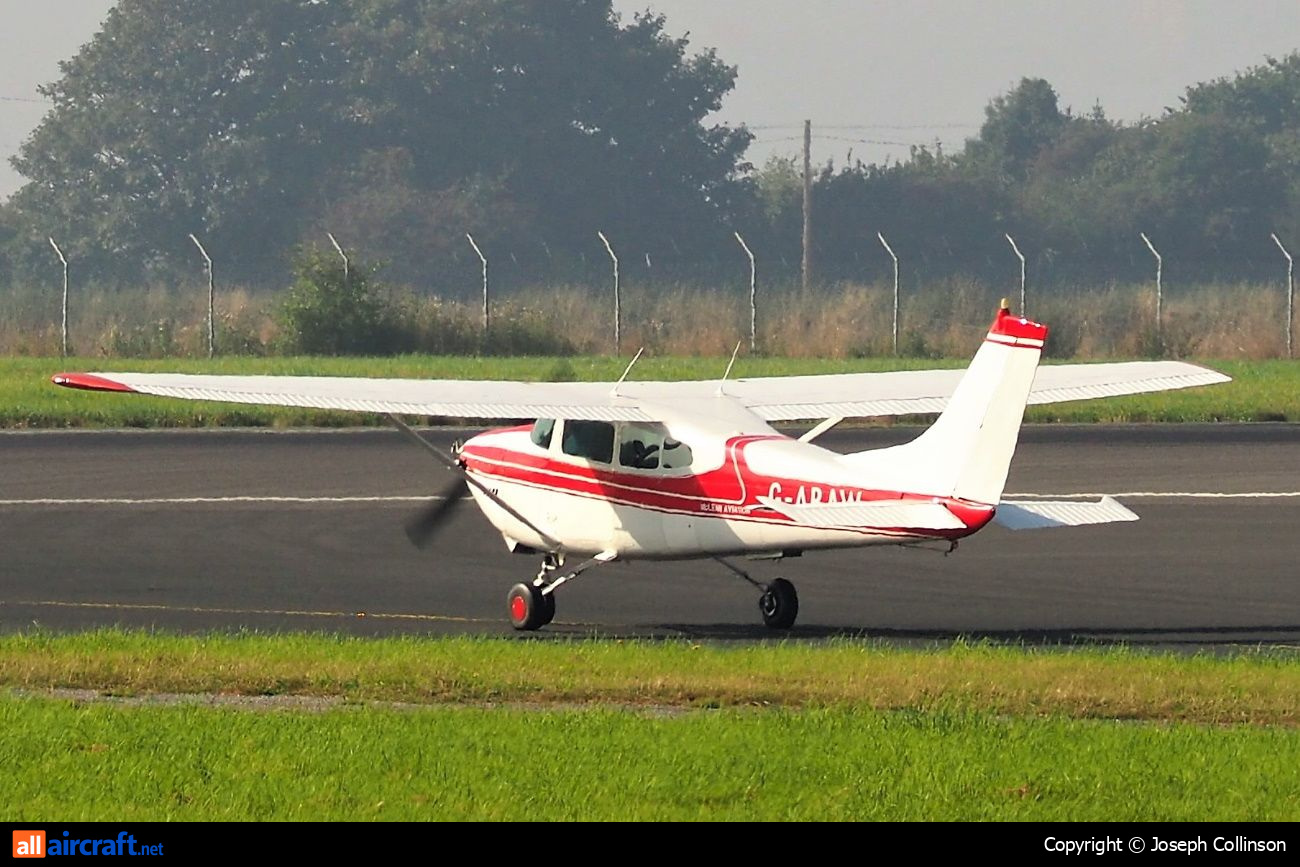G-ARAW · Cessna 182C Skylane · (LPL / EGGP)