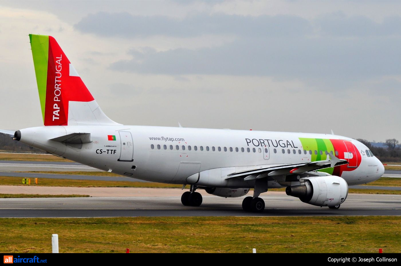 CS-TTF · Airbus A319-111 · (MAN / EGCC)