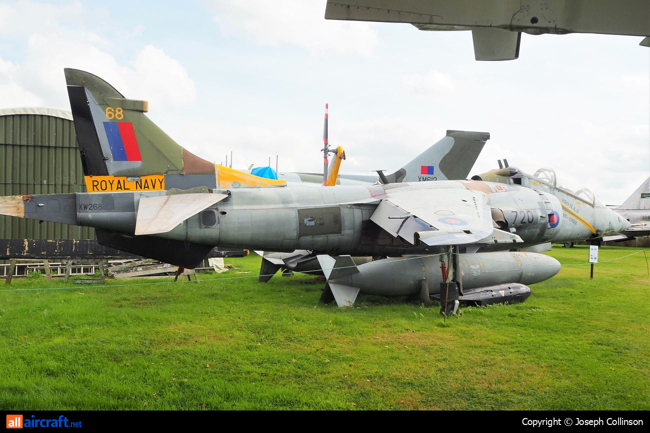 XW268 · Hawker Siddeley Harrier T.4N · -