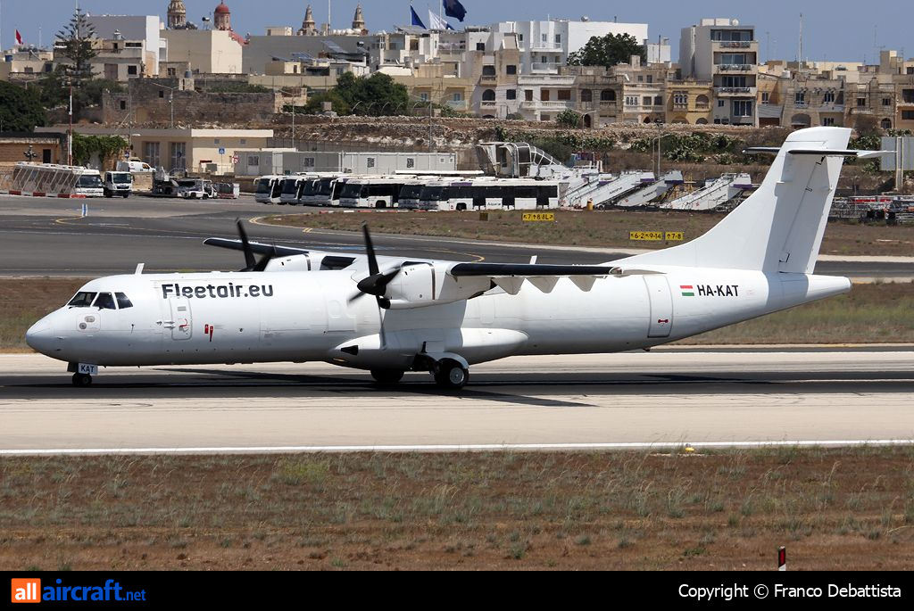 HA-KAT · ATR 72-201(F) · (MLA / LMML)