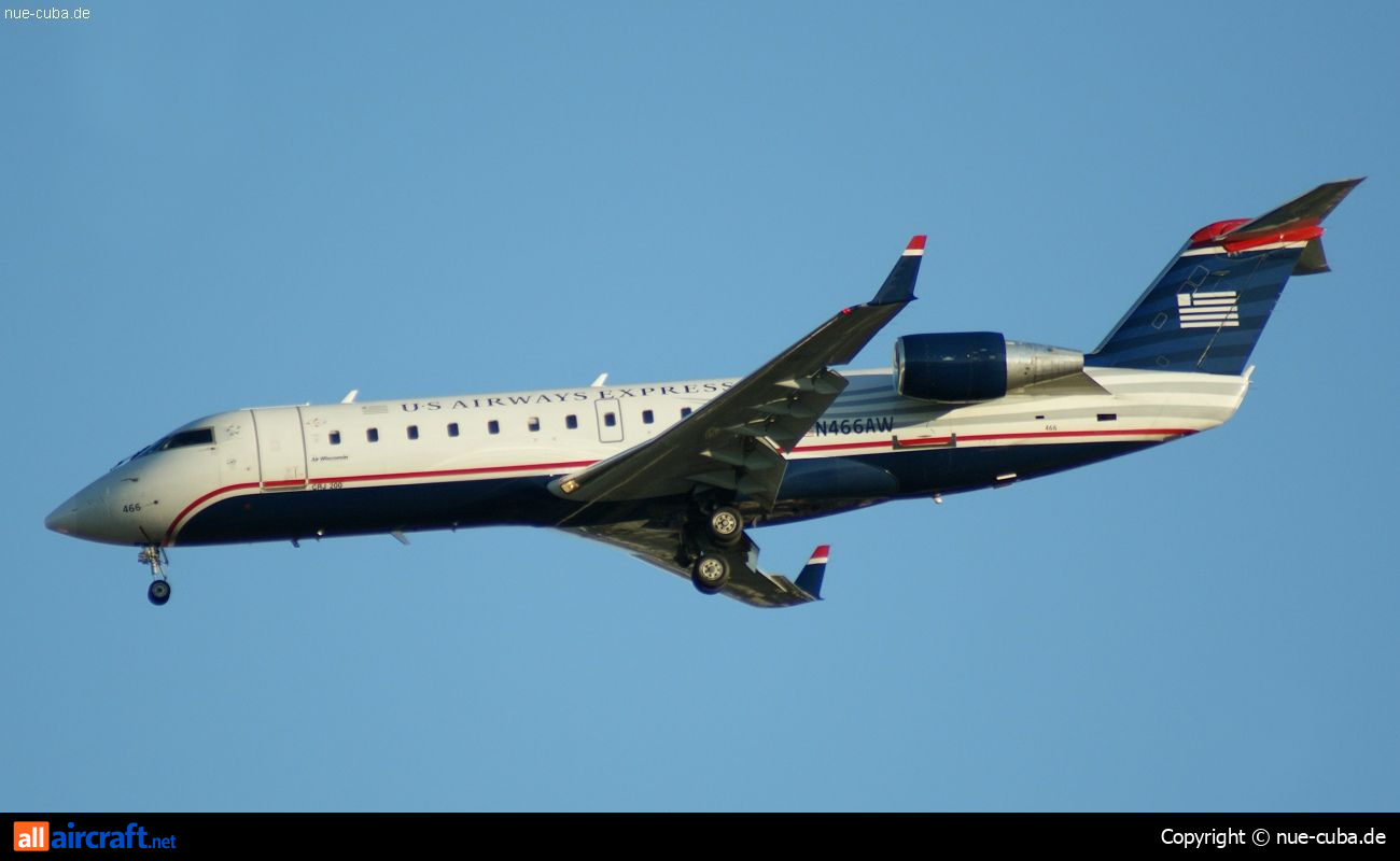 N466AW · Bombardier CRJ-200LR · (YYZ / CYYZ)