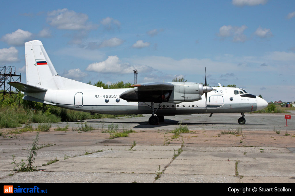 RA-46659 · Antonov An-24RV · (UNCC)