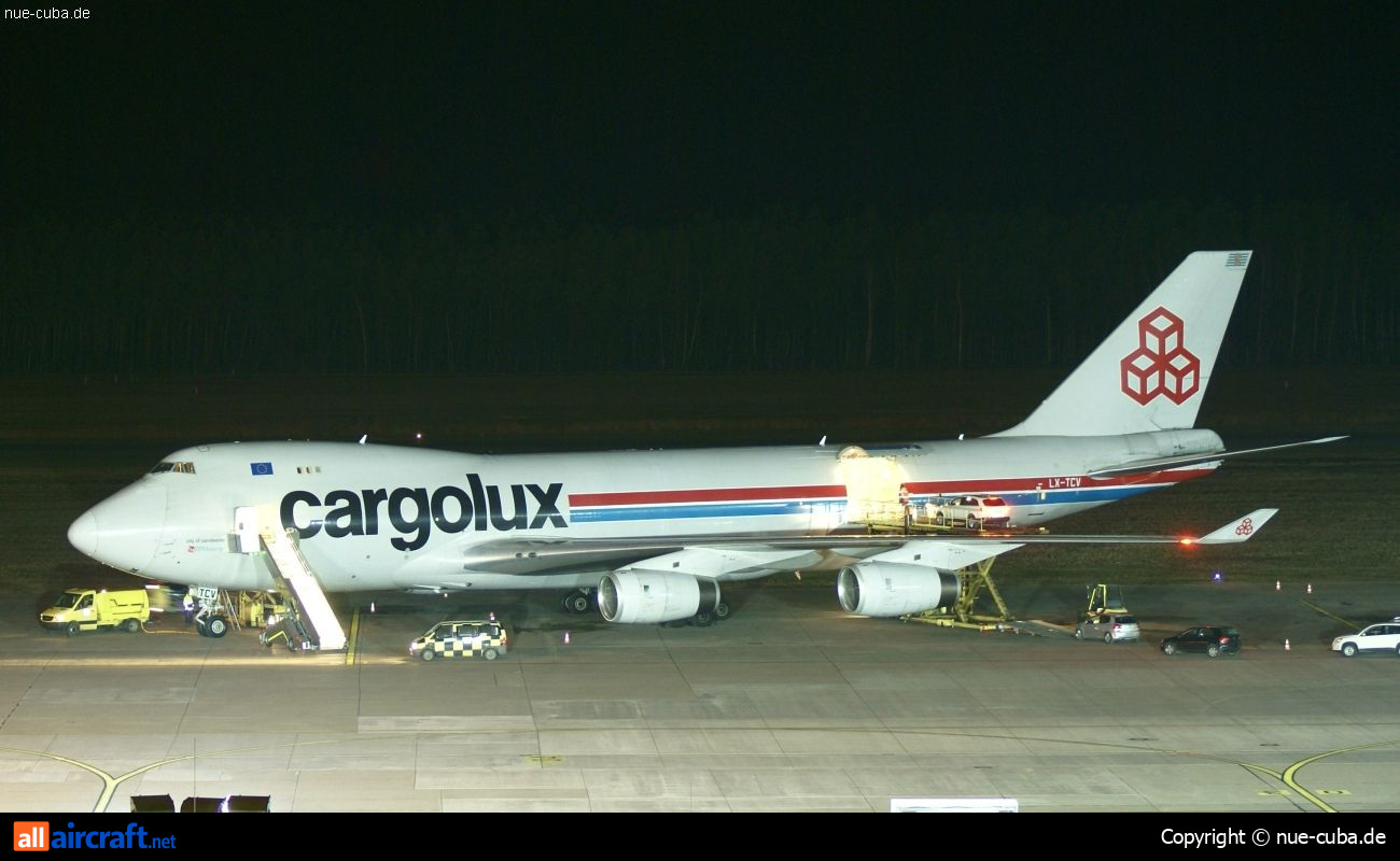 LX-TCV · Boeing 747-4R7F · (NUE / EDDN)