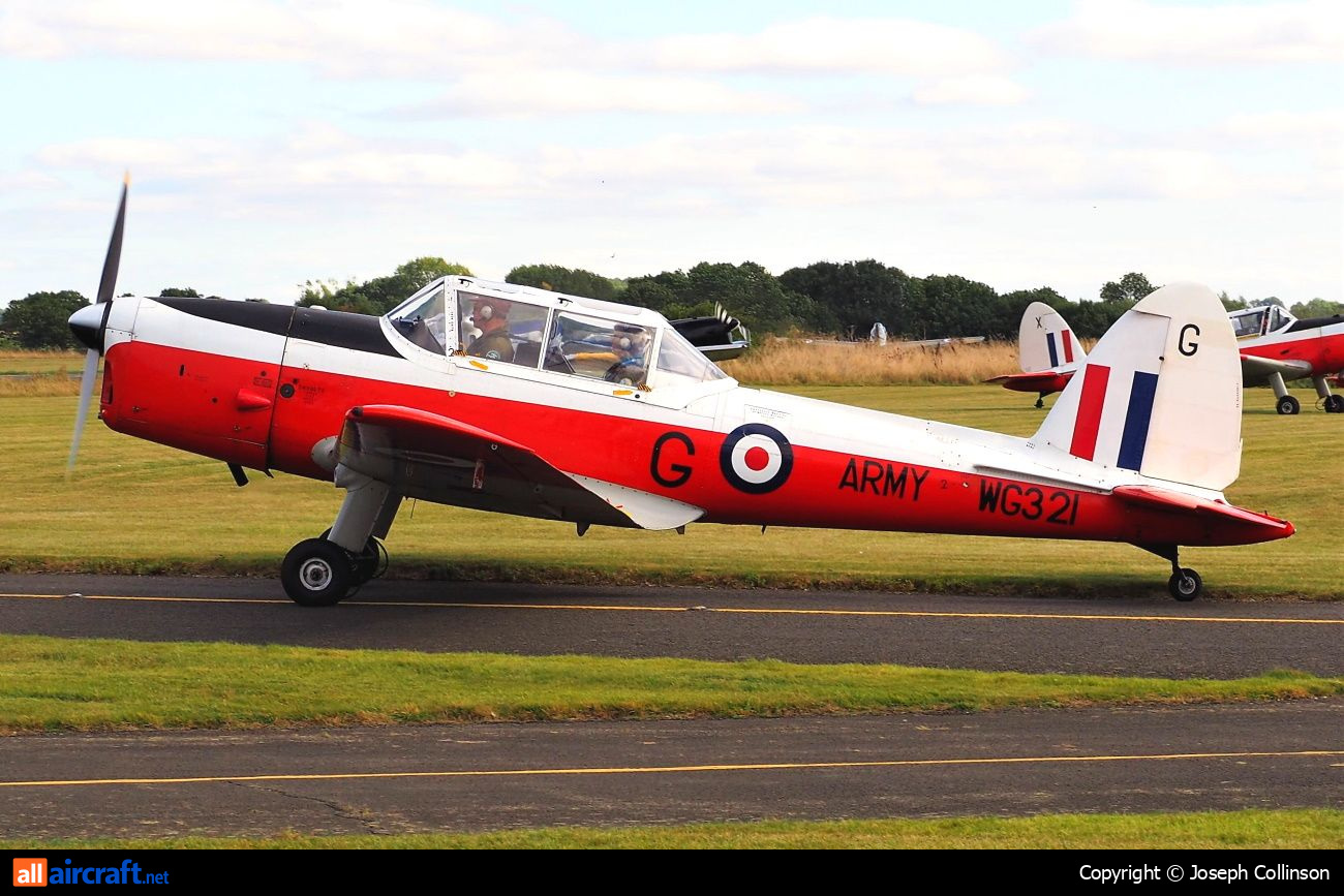 WG321 · De Havilland DHC-1 Chipmunk T.10 · (EGBG)