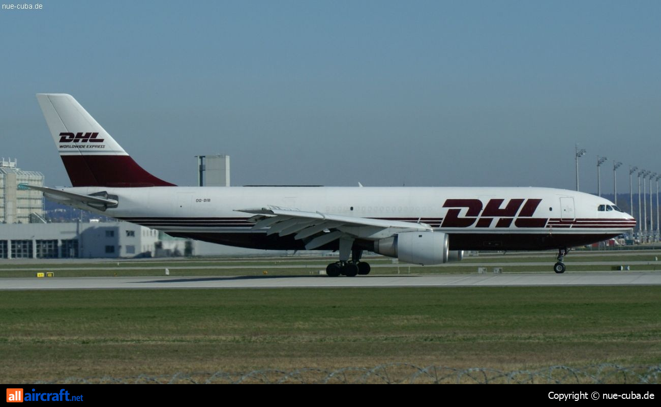 OO-DIB · Airbus A300B4-203(F) · (MUC / EDDM)