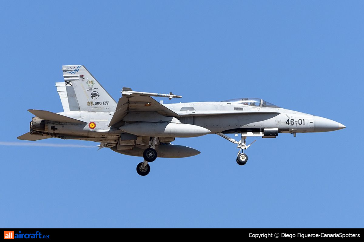 C.15-73 · McDonnell Douglas EF-18A+ Hornet · (LPA / GCLP)