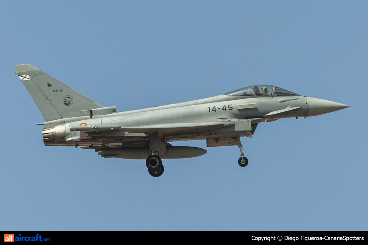 C.16-45 · Eurofighter EF-2000 Typhoon S · (LPA / GCLP)