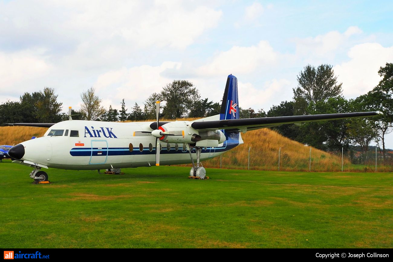 G-BHMY · Fokker F-27-200 Friendship · -