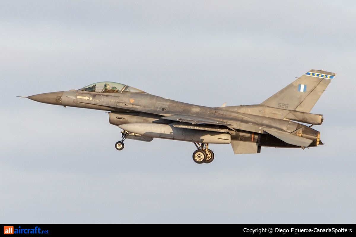 525 · General Dynamics F-16C Fighting Falcon · (LPA / GCLP)