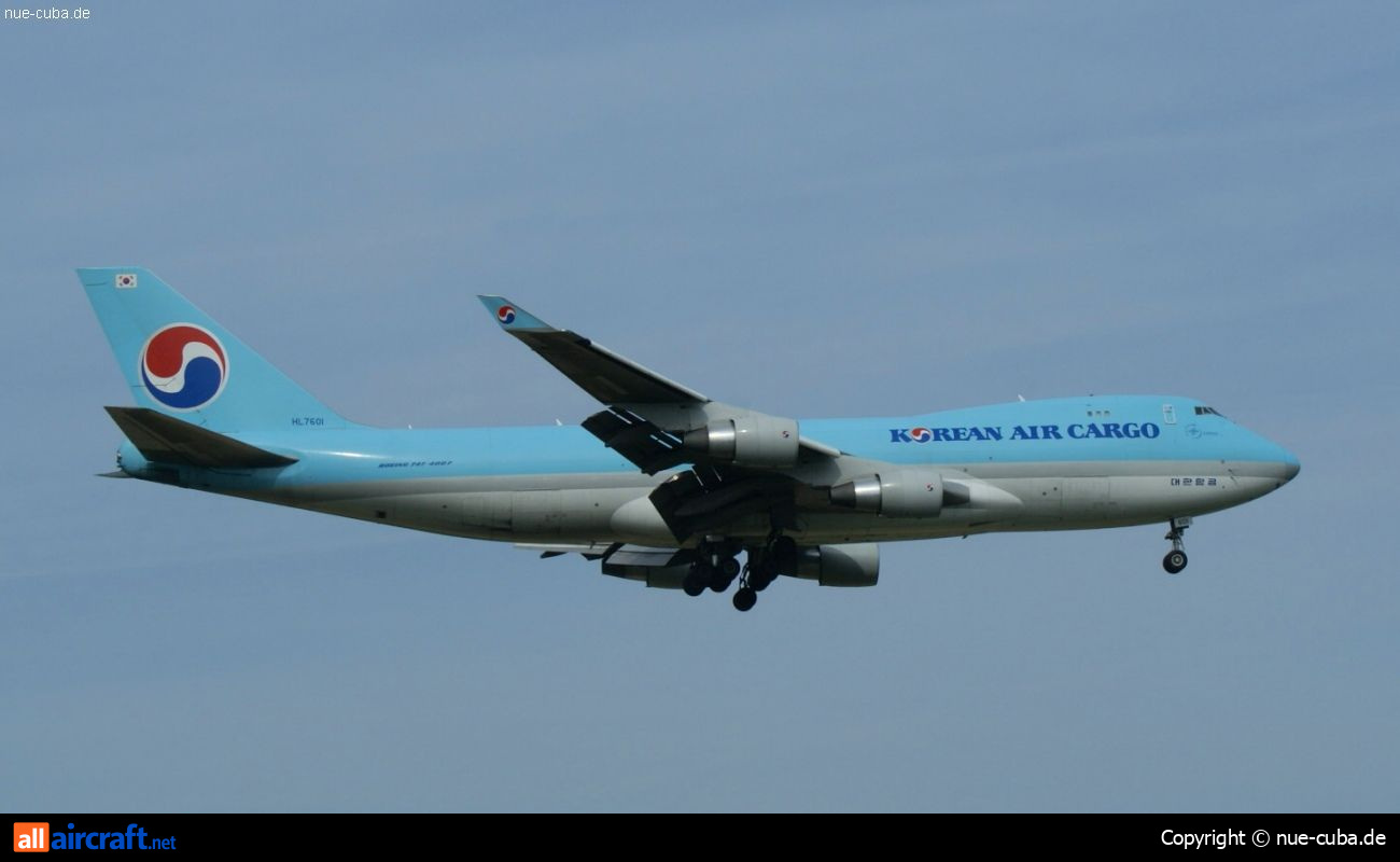 HL7601 · Boeing 747-4B5F/ER · (FRA / EDDF)