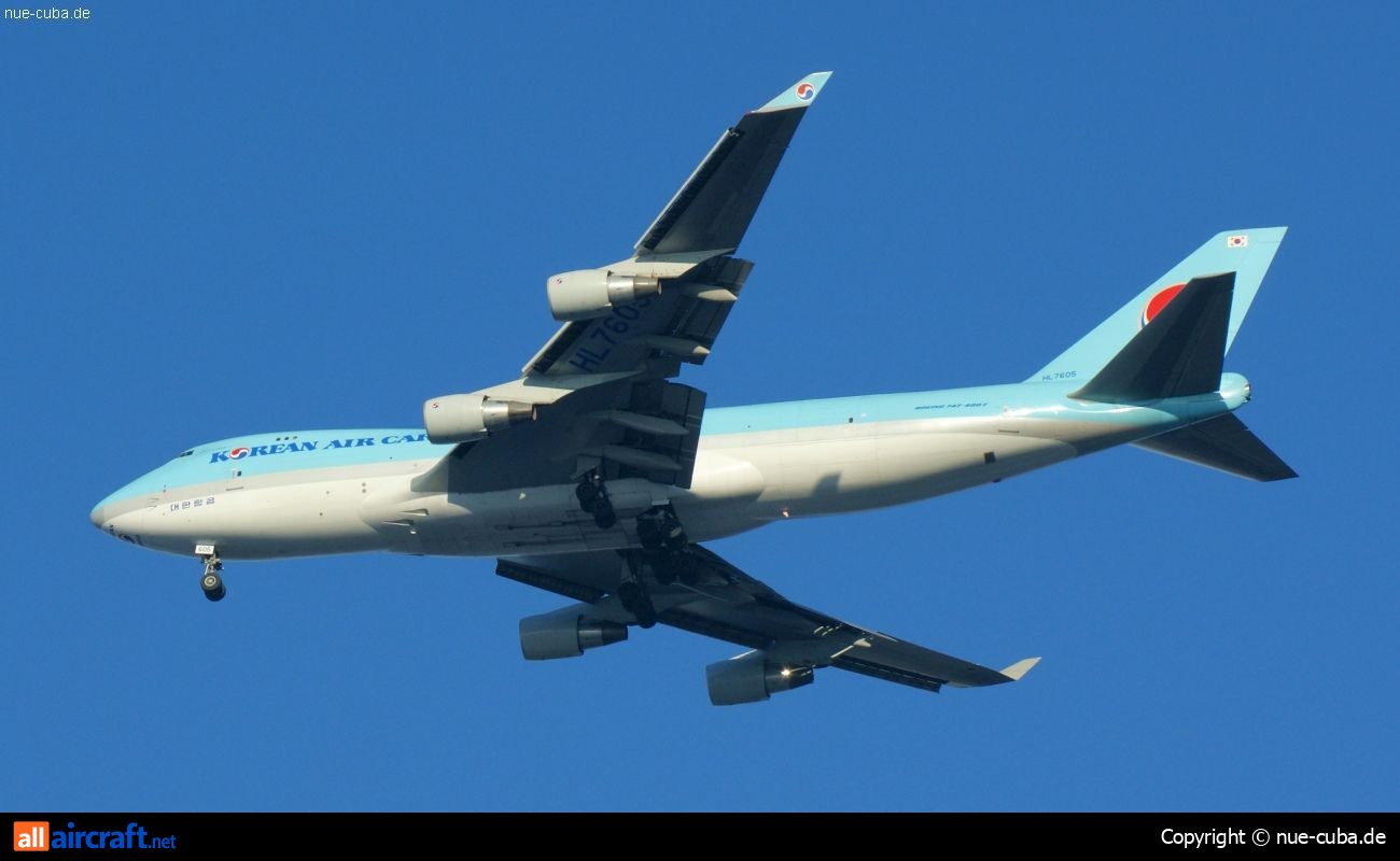 HL7605 · Boeing 747-4B5F/ER · (FRA / EDDF)