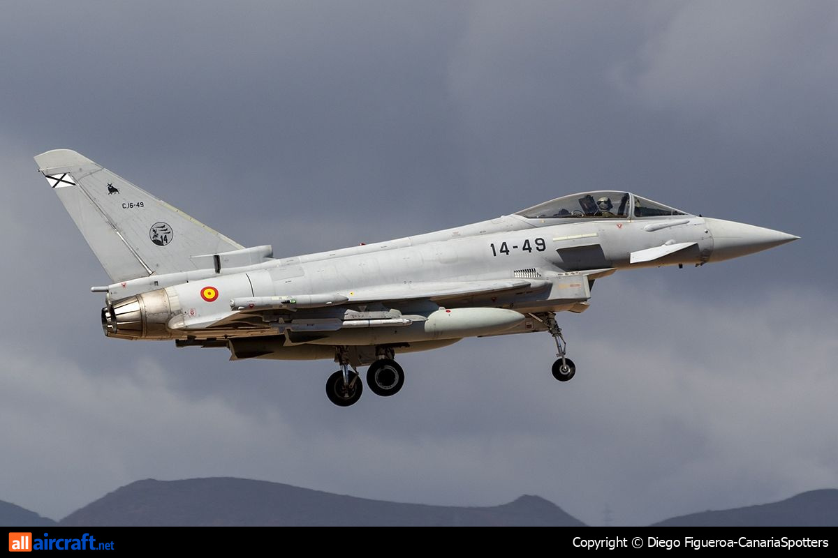 C.16-49 · Eurofighter EF-2000 Typhoon S · (LPA / GCLP)