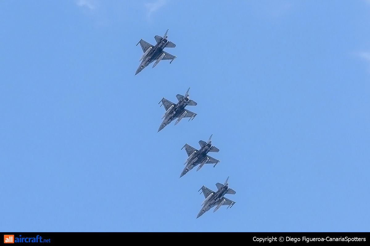 525 · General Dynamics F-16C Fighting Falcon · (LPA / GCLP)
