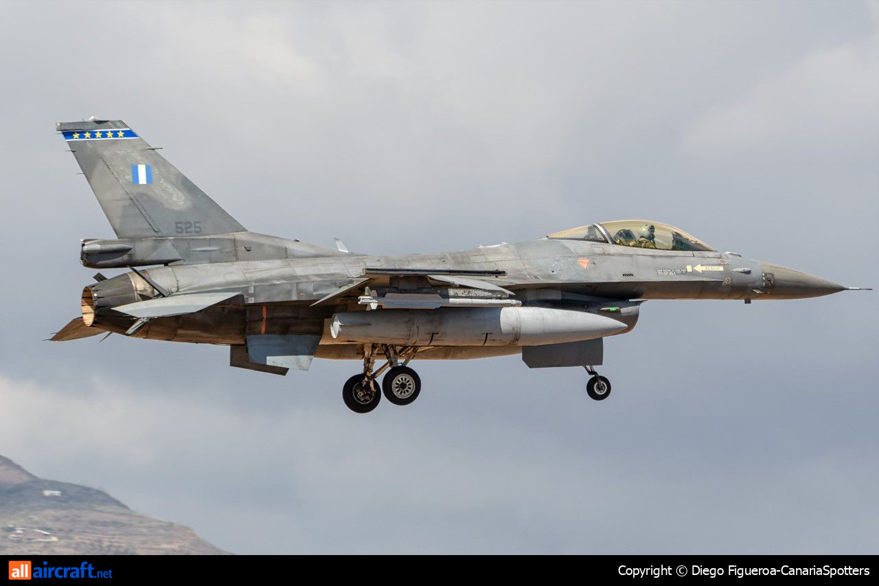 525 · General Dynamics F-16C Fighting Falcon · (LPA / GCLP)