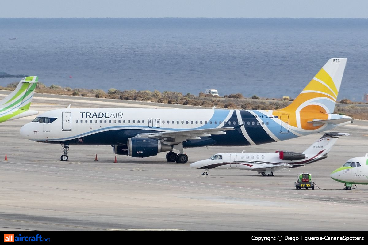 9A-BTG · Airbus A320-212 · (LPA / GCLP)