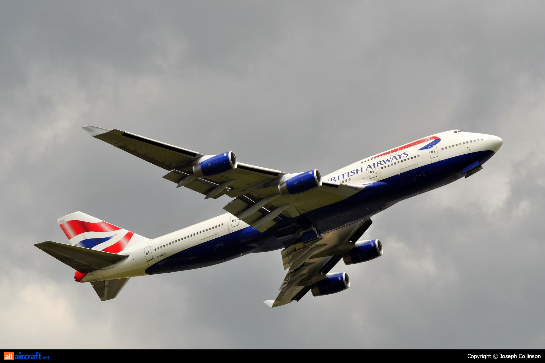 G-BNLS · Boeing 747-436 · (LHR / EGLL)