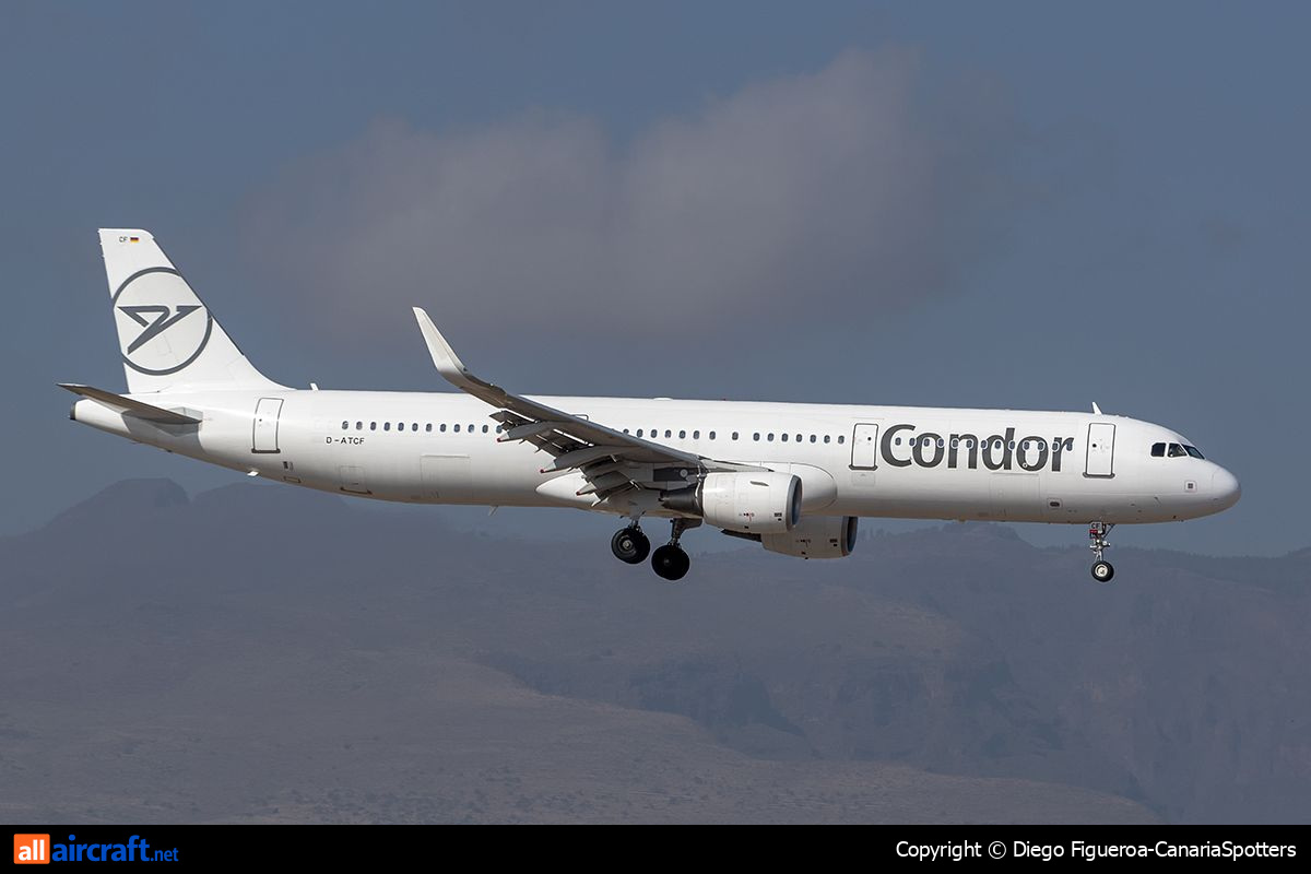 D-ATCF · Airbus A321-211(WL) · (LPA / GCLP)