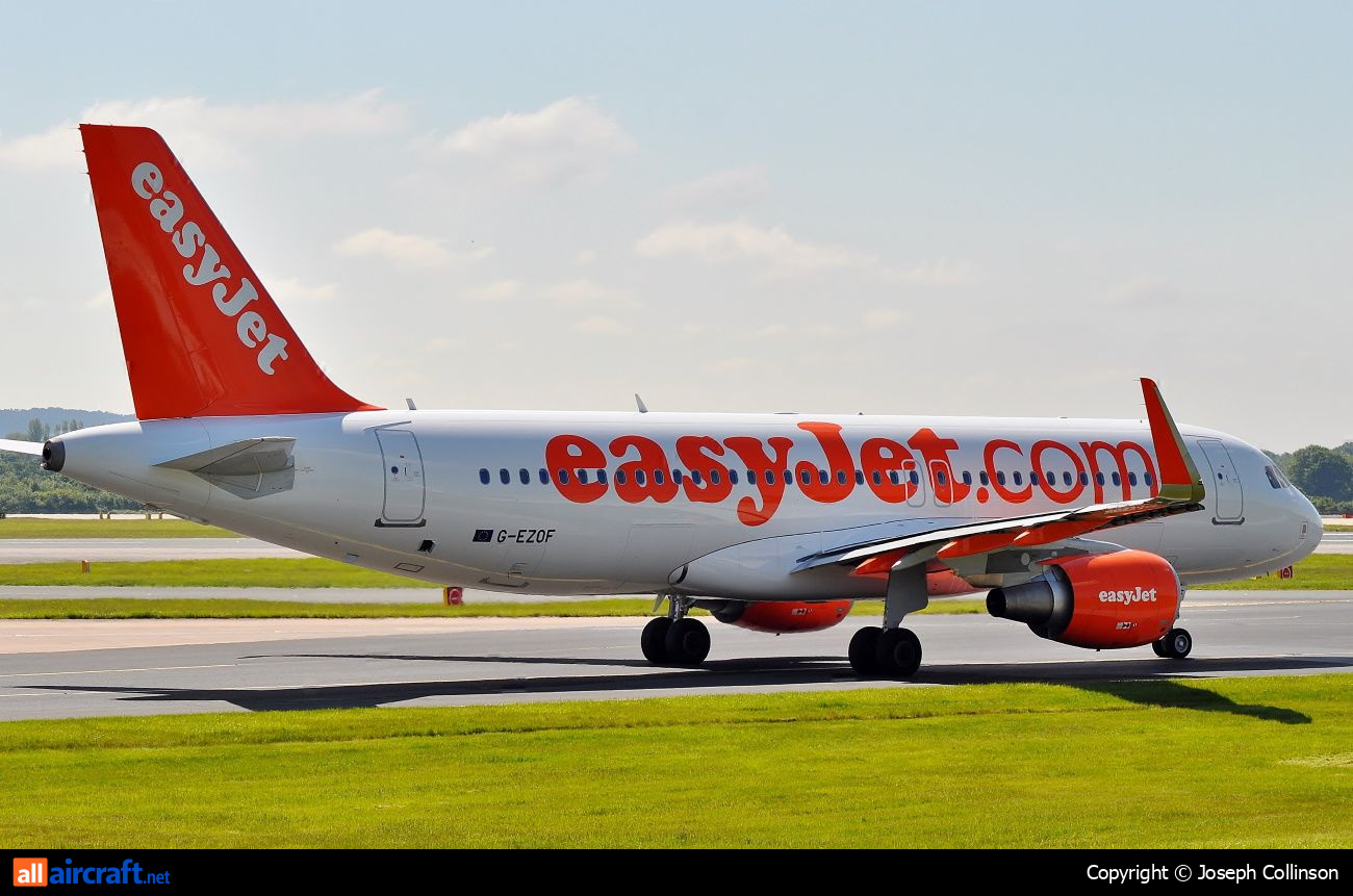G-EZOF · Airbus A320-214(WL) · (MAN / EGCC)