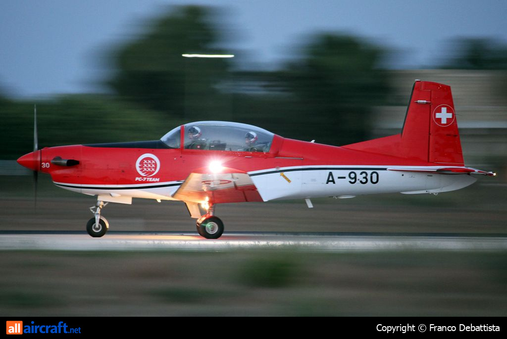 A-930 · Pilatus PC-7 Turbo Trainer · (MLA / LMML)