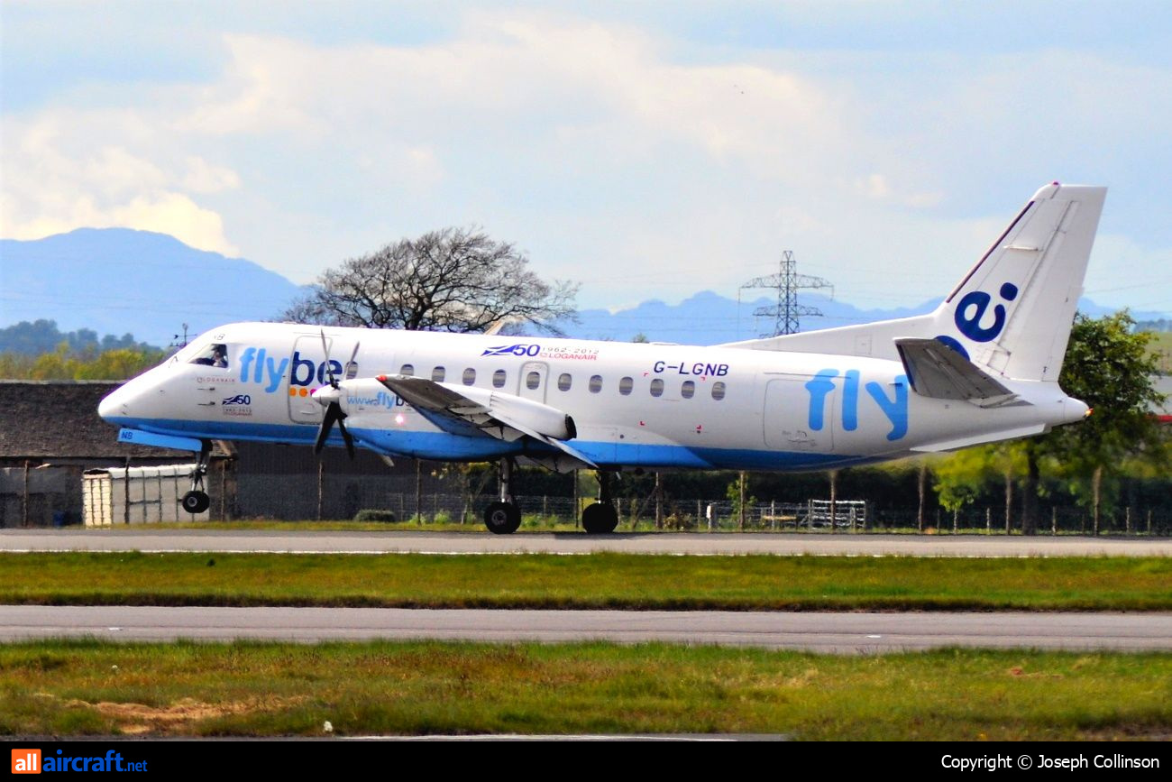 G-LGNB · Saab SF340B · (GLA / EGPF)