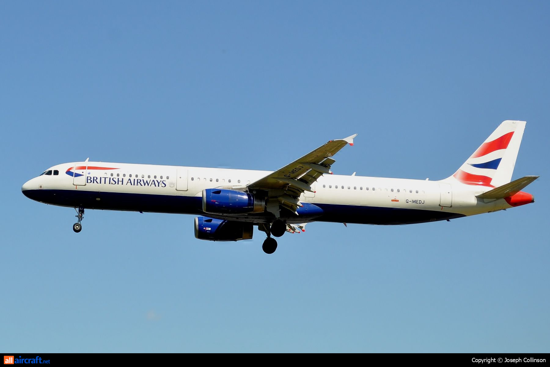 G-MEDJ · Airbus A321-231 · (LHR / EGLL)