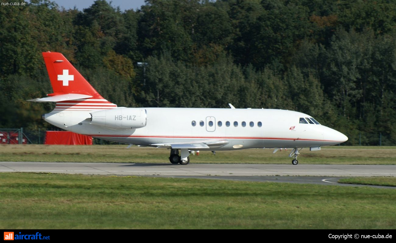 HB-IAZ · Dassault Falcon 2000 · (FRA / EDDF)
