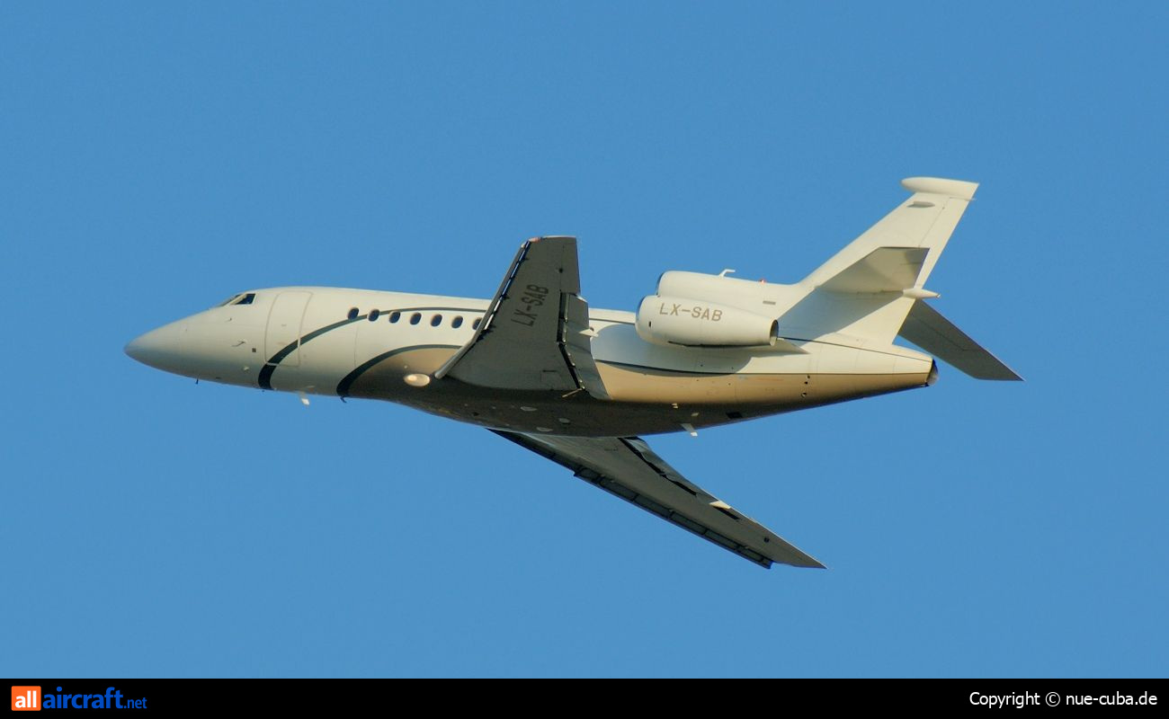 LX-SAB · Dassault Falcon 900DX · (MUC / EDDM)