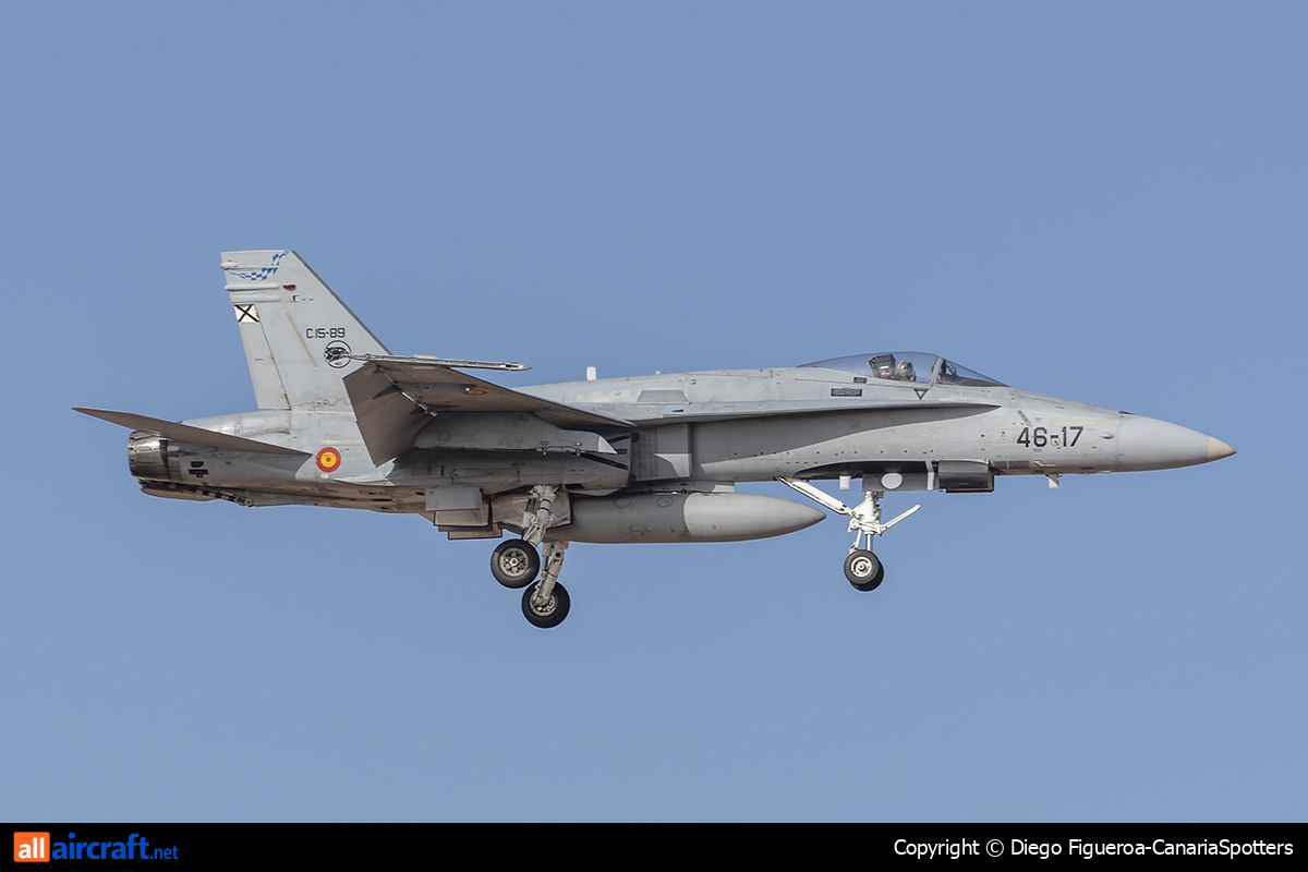C.15-89 · McDonnell Douglas EF-18A Hornet · (LPA / GCLP)