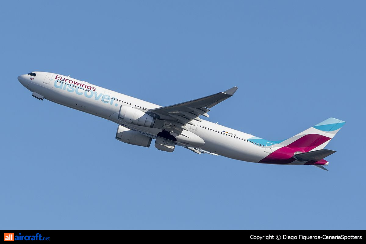 D-AFYQ · Airbus A330-343 · (LPA / GCLP)