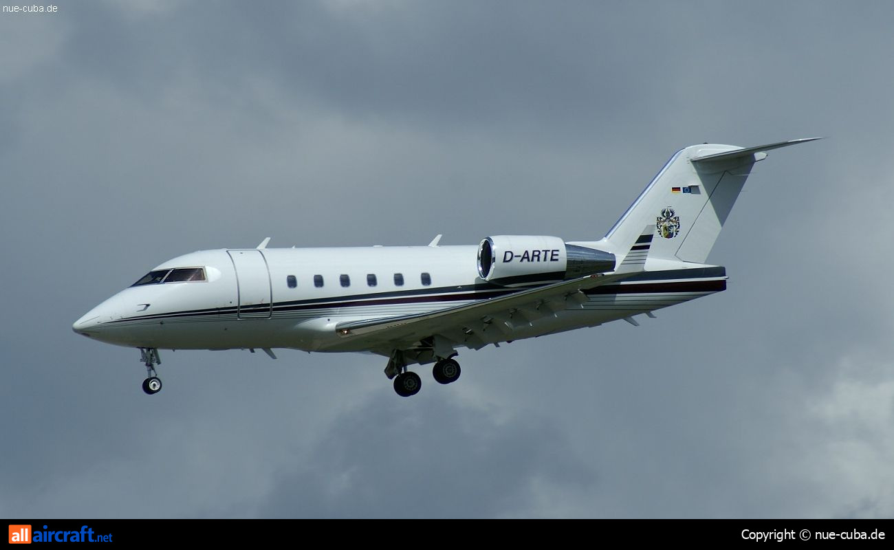 D-ARTE · Bombardier CL-600-2B16 Challenger 601-3A · (FRA / EDDF)