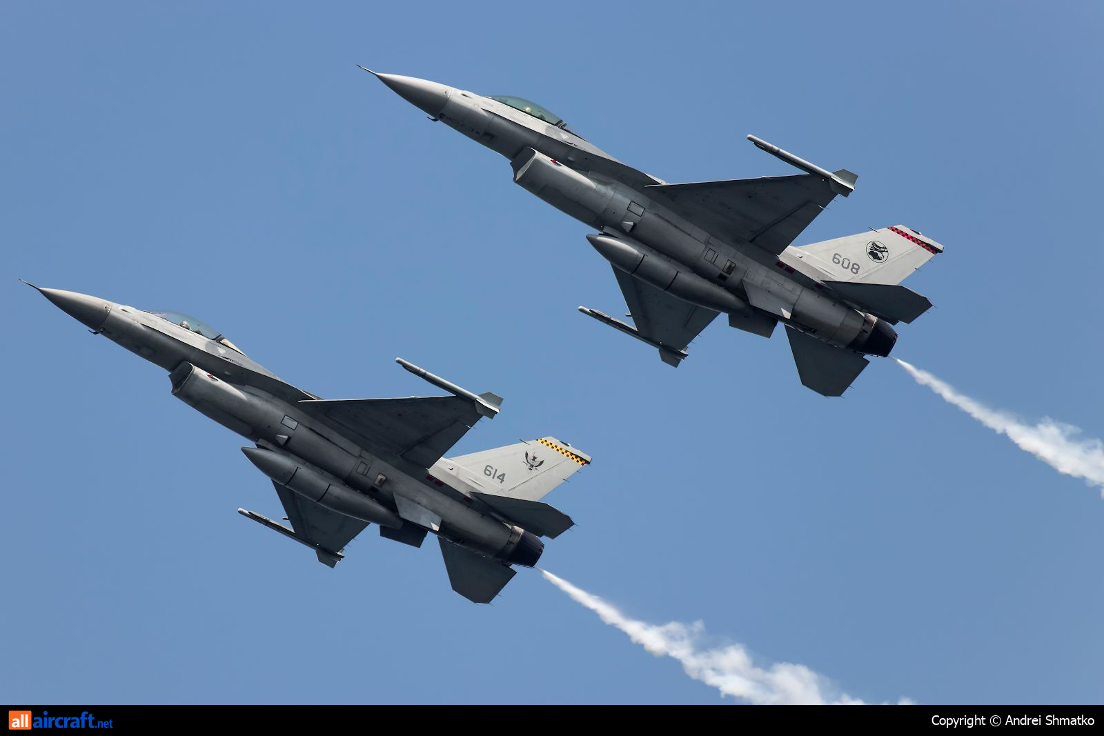 608 · Lockheed Martin F-16CJ Fighting Falcon · (SIN / WSSS)