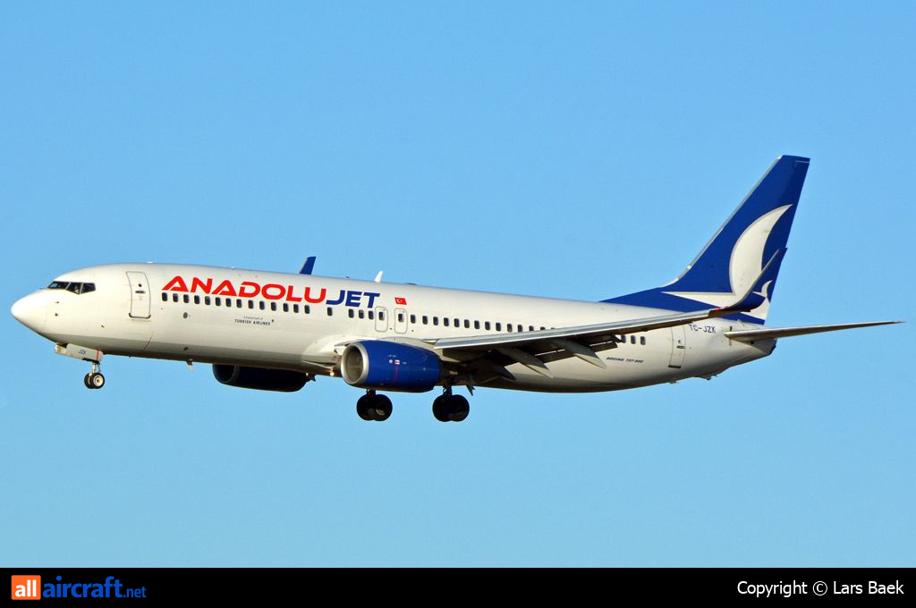 TC-JZK · Boeing 737-8AS(WL) · (CPH / EKCH)