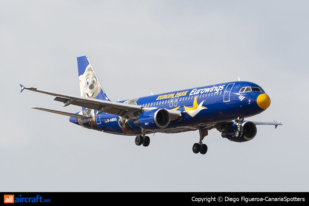 D-ABDQ · Airbus A320-214 · (LPA / GCLP)