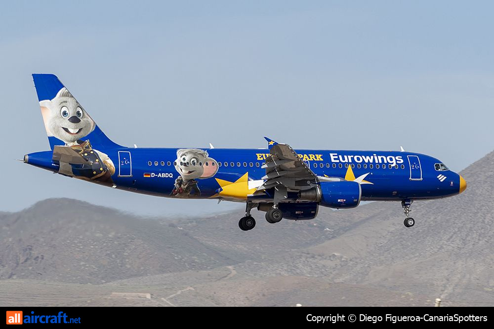 D-ABDQ · Airbus A320-214 · (LPA / GCLP)