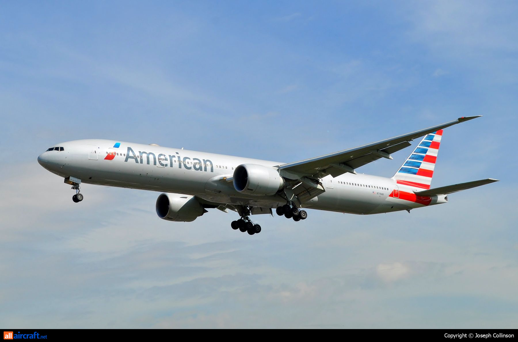 N719AN · Boeing 777-323/ER · (LHR / EGLL)