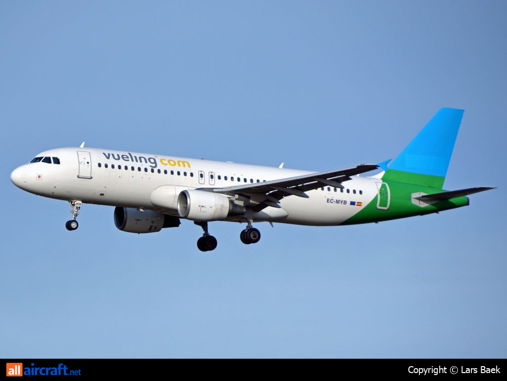 EC-MYB · Airbus A320-214 · (CPH / EKCH)