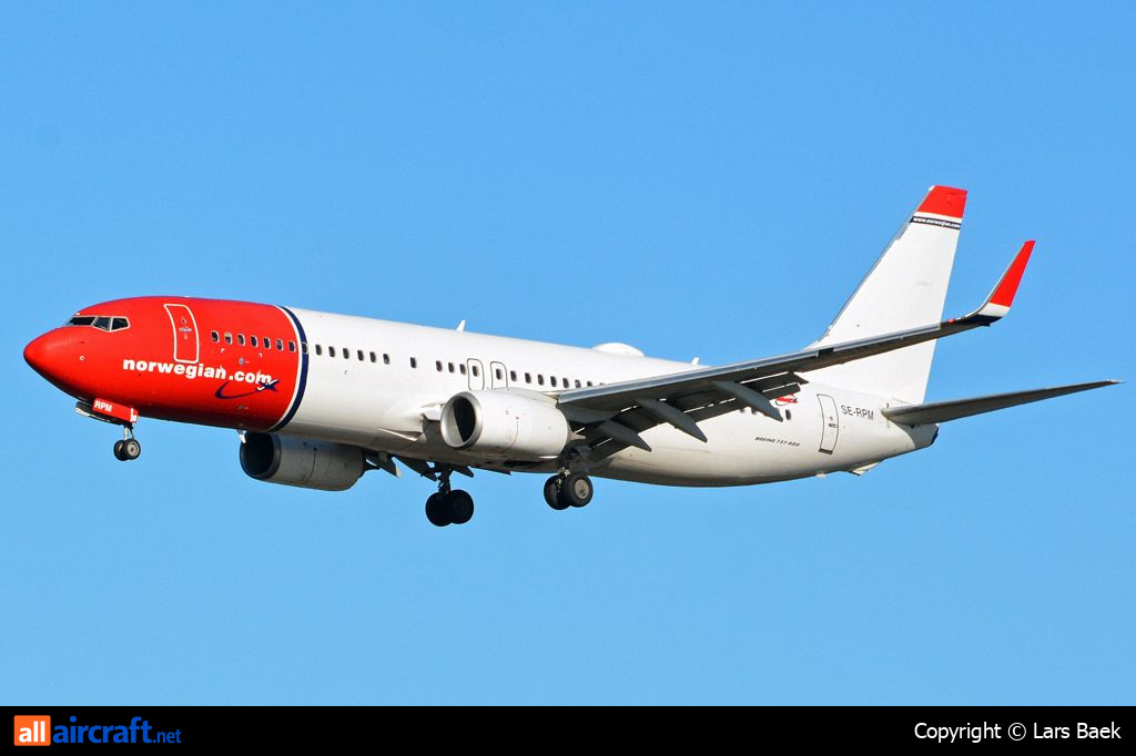 SE-RPM · Boeing 737-8JP(WL) · CPH / EKCH