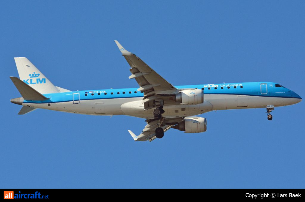PH-EXE · Embraer 190-100STD · (CPH / EKCH)