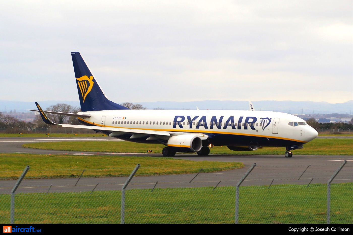 EI-EVE · Boeing 737-8AS(WL) · (LPL / EGGP)