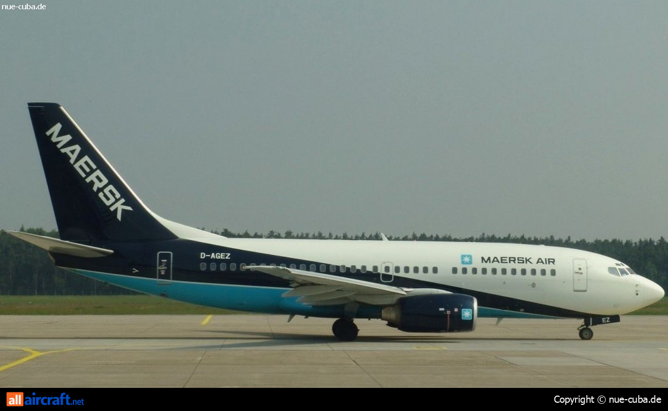 D-AGEZ · Boeing 737-73S · (NUE / EDDN)