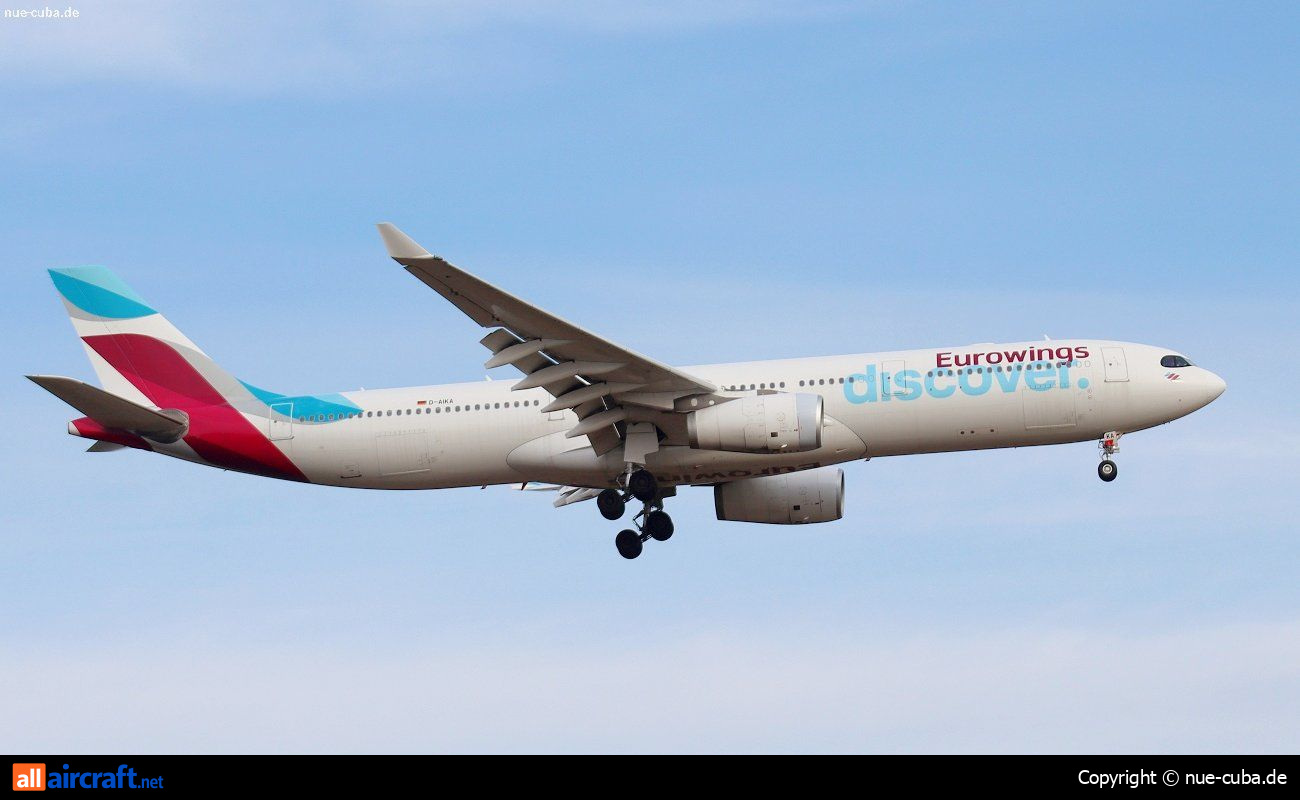 D-AIKA · Airbus A330-343 · (FRA / EDDF)