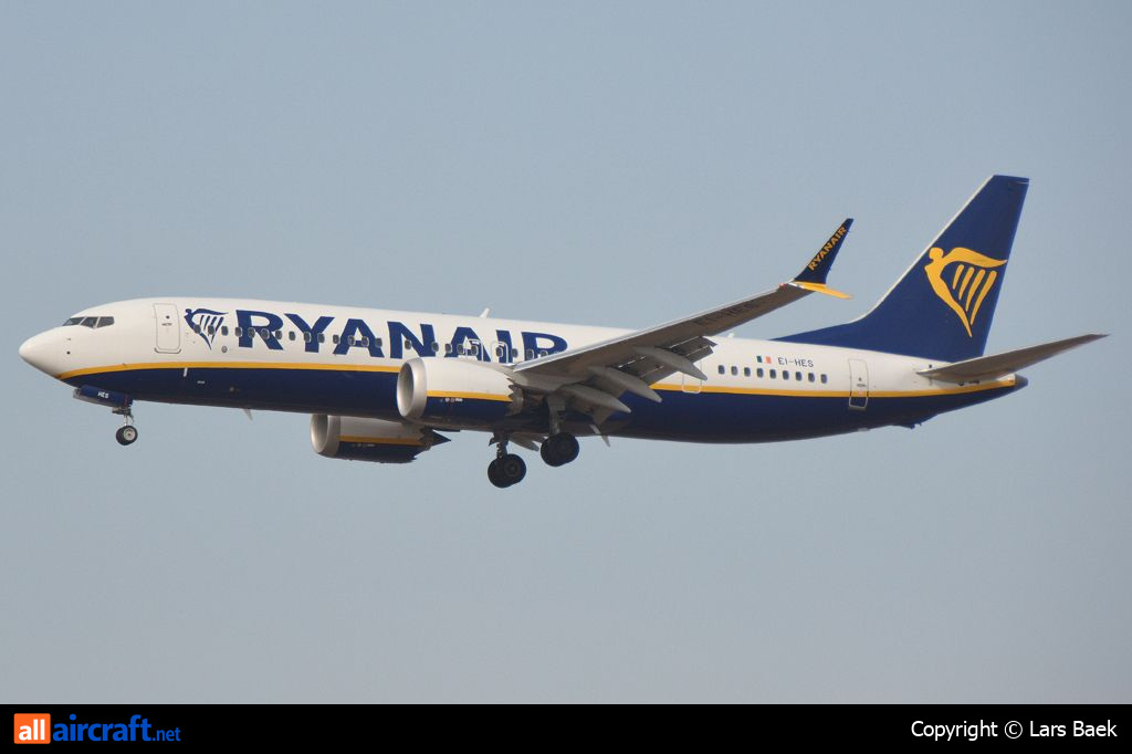 EI-HES · Boeing 737-8200 MAX · (CPH / EKCH)