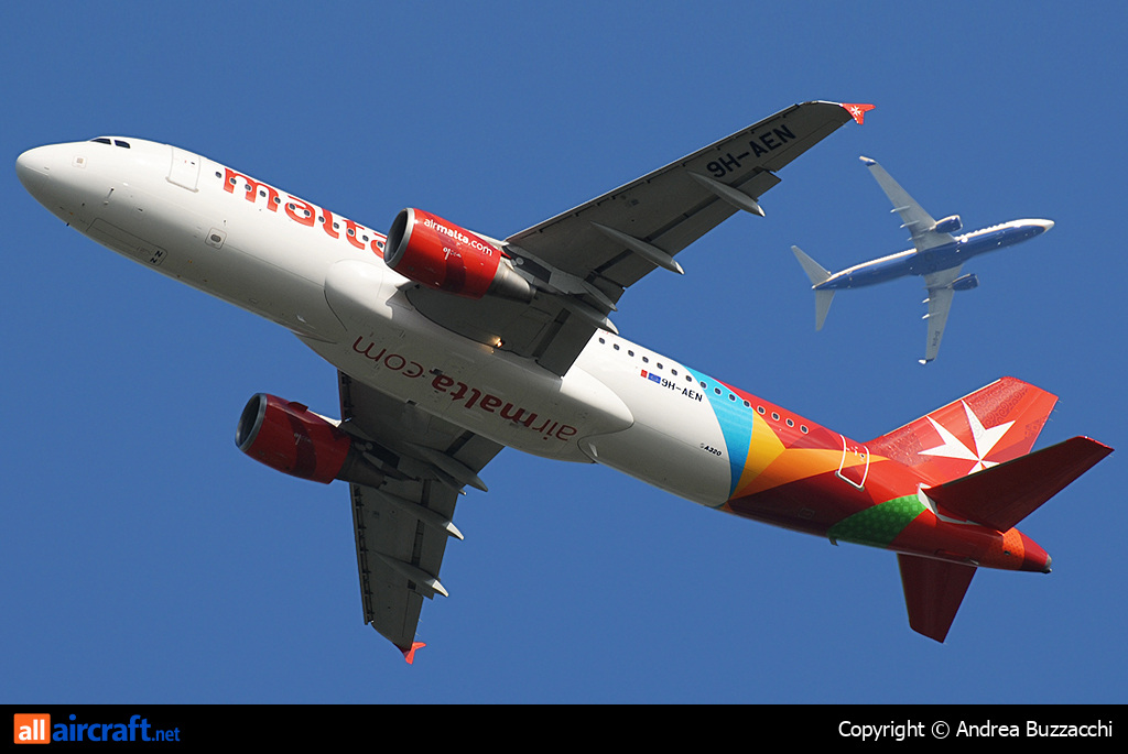 9H-AEN · Airbus A320-214 · (FCO / LIRF)